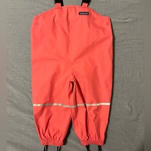 Patagonia Torrentshell 3LR Rain Bibs 12-18 months